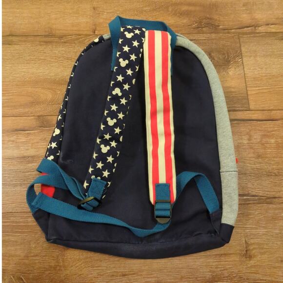 VTG Disney Disneyland Mickey Mouse America USA Backpack Disneyworld - Picture 4 of 8